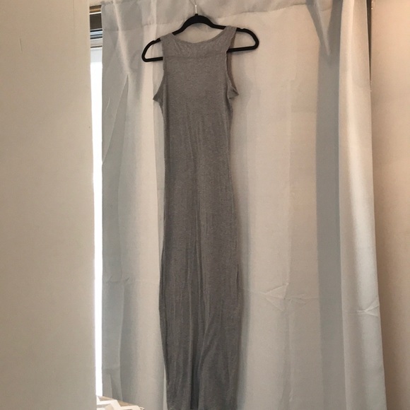ALL SAINTS Grey Maxi Dress - Picture 9 of 10